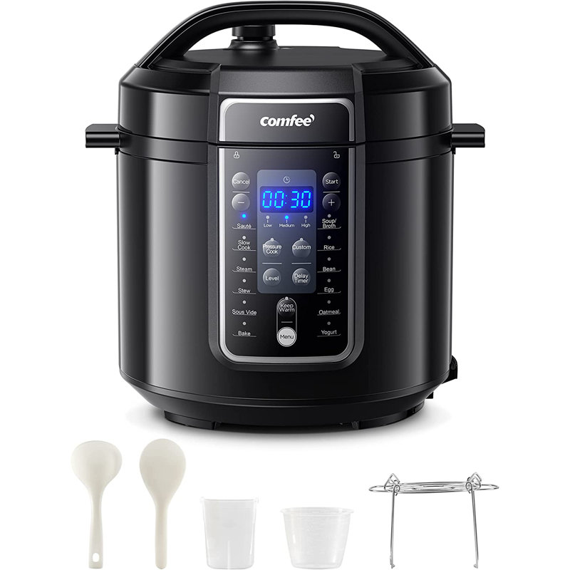 COMFEE' 9 in 1 Electric Pressure Cooker Rice Slow Cooker Olla de